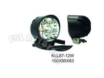 مصباح سيارة الطرق الوعرة LED بشكل دائري  12W 3