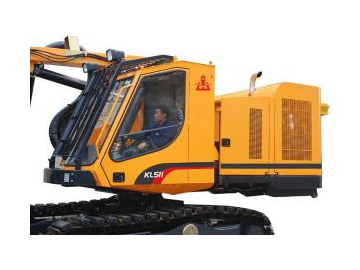 حفارة هيدروليكية ذات مطرقة علوية، KL511 Hydraulic Top Hammer Drilling Rig