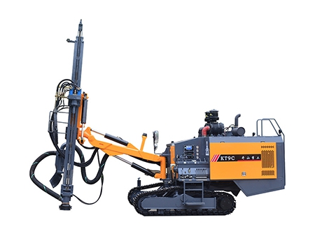 معدة حفر DTH متكاملة، KT9C Integrated DTH Drilling Rig
