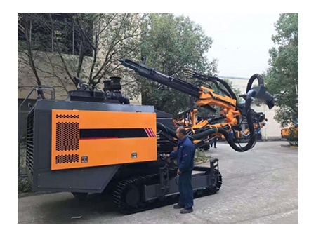 معدة حفر DTH متكاملة، KT9C Integrated DTH Drilling Rig