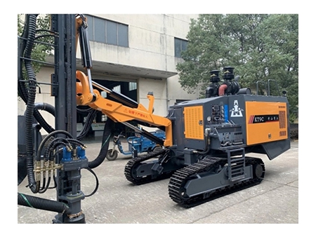 معدة حفر DTH متكاملة، KT9C Integrated DTH Drilling Rig
