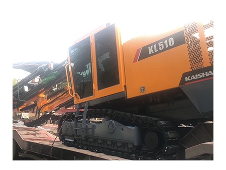 معدة حفر هيدروليكية ذات مطرقة علوية، KL510 Hydraulic Top Hammer Drilling Rig