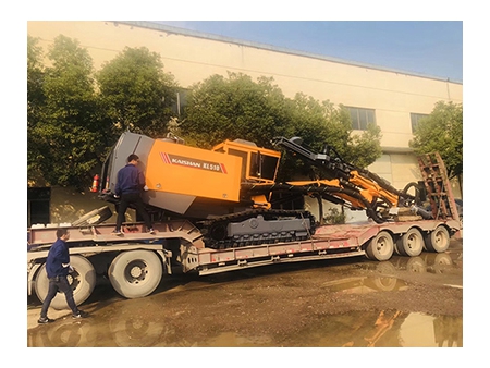 معدة حفر هيدروليكية ذات مطرقة علوية، KL510 Hydraulic Top Hammer Drilling Rig