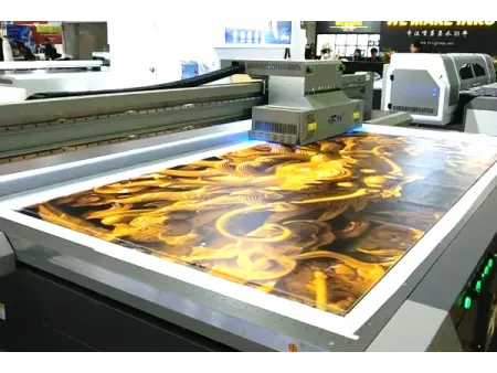 طابعة مسطحة UV نافثة للحبر UV Flatbed Inkjet Printer