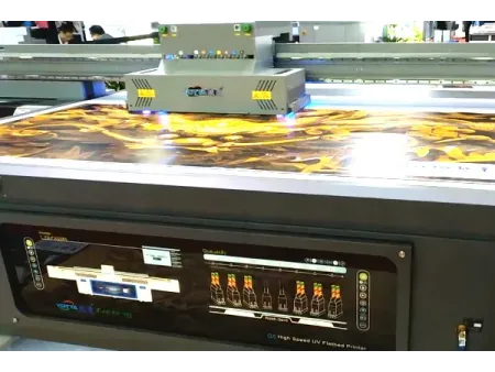 طابعة مسطحة UV نافثة للحبر UV Flatbed Inkjet Printer