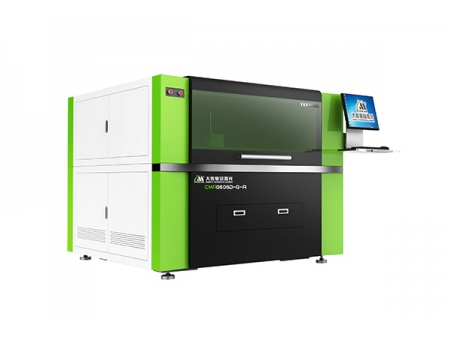 ماكينة قص بالليزر CO2 عالية الدقة ذات نظام تحديد الموضع بالكاميرا 600مم×600مم، CMA0606D-GV-A