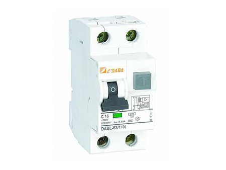قاطع دائرة RCBO جهاز التيار الفرقي الإلكتروني DABL-40 6kA 10kA