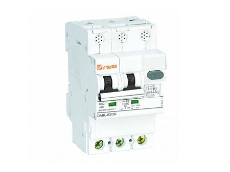 قاطع دائرة RCBO جهاز التيار الفرقي الكهرومغناطيسي DABL-40 6kA 10kA