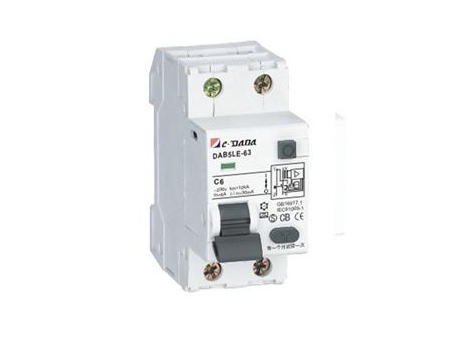 قاطع دائرة RCBO جهاز الحماية التفاضلية من التيار المتبقي DAB5LE-63 4.5kA