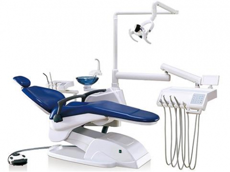 جهاز طب الأسنان A880   (كرسي أسنان كهربائي، قبضة سنية، مبصقة متحركة، إنارة LED)