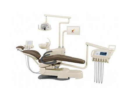 جهاز طب الأسنان المتنقل HY-E60    ( كرسي الأسنان المتكامل وضوء LED )
