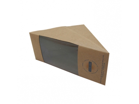 علب ساندويش، علب طعام ورقية بنافذة Sandwich Box, Paperboard Food Boxes with Window