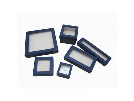 علب مجوهرات بغطاء منفصل Jewelry Boxes, Custom Rigid Setup Box