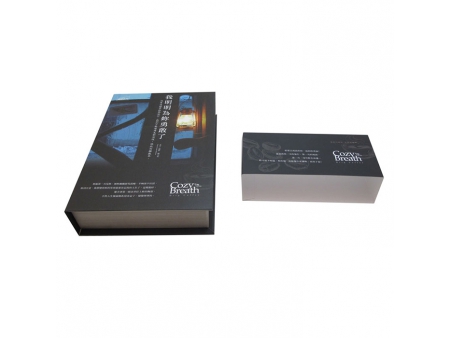 علب ورقية من قطعتين على شكل كتاب Book-type cover, magnetic box