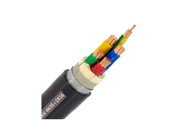 كابلات الجهد المنخفض المعزولة  NYBYمن 0.6 إلى 1 ك.ف                     0.6/1 kV NYBY Cable(CU/PVC/STA/PVC)
