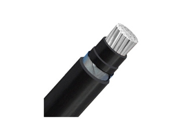 كابلات الجهد المنخفض المعزولة NA2XBY من 0.6 إلى 1 ك.ف                     0.6/1 kV NA2XBY Cable (AL/XLPE/STA/PVC)