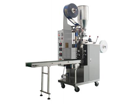 ماكينة تعبئة وتغليف أكياس الشاي مع التاج (ماكينة تعبئة وتغليف رأسية MK-T20)                   Tea Bag Packaging Equipment (VFFS Machine)