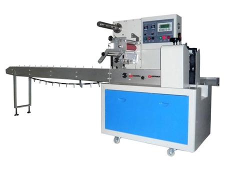 ماكينة تغليف أفقية فلوباك، MK-600D                   Horizontal Flow Pack Wrapping Machine