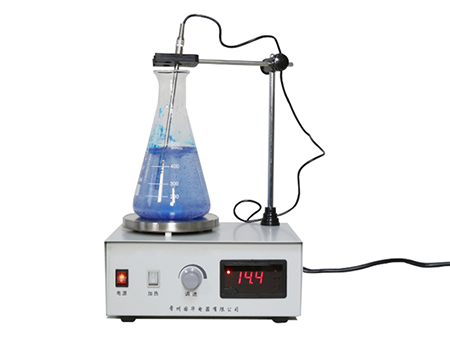 الخلاط المغناطيسي مع وحدة التحكم بدرجة الحرارة Magnetic Hotplate Stirrer with Temperature Control Package