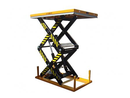 سيزر لفت للأحمال الثقيلة، رافعة مقصية  Dual Scissor Lift Table