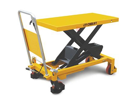 سيزر لفت هيدروليكي ذو عجلات  Mobile Hydraulic Lift Table