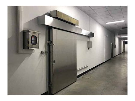 باب غرفة تبريد منزلق كهربائياً (باب انزلاقي كهربائي لغرفة التبريد) Electric Sliding Cold Storage Door