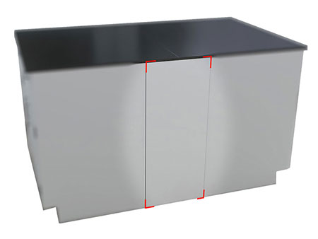 لوحة لمركز طاولة العمل  Workbench Center Panel