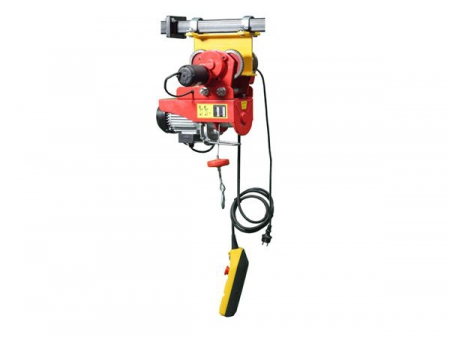 ونش كهربائي مع بكرة رفع بمحرك، سلسلة HDGD  Electric Hoist with Motorized Trolley