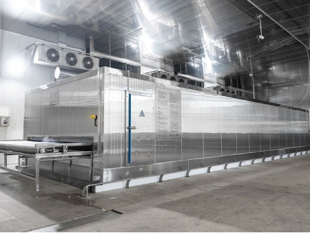 مجمد نفقي سريع التجميد Quick Freezing Tunnel Freezer
