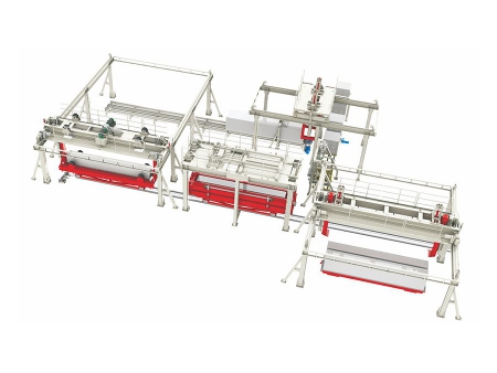 قسم تعبئة وتغليف آلي للخرسانة الخلوية المشبعة (AAC) Fully Automatic AAC Packing Section قسم تعبئة وتغليف آلي للخرسانة الخلوية المشبعة (AAC) Fully Automatic AAC Packing Section