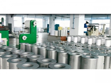 فاصل الهواء والزيت (لضاغط الهواء اللولبي Ingersoll Rand)