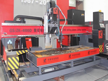 آلة الحفر والقطع GS/ZK CNC