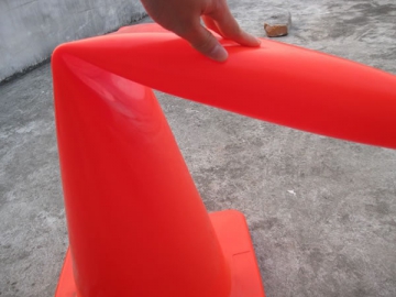 مخروط المرور PVC