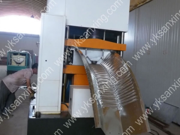 CNC ماكنة تشكيل الالواح المعدنية المقوسة القابلة للتفكيك