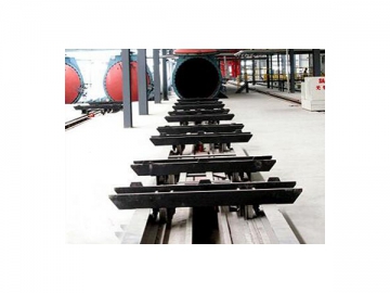 عربة نقل الخرسانة للمعالجة البخارية Transfer Trolley for Concrete Steam Curing