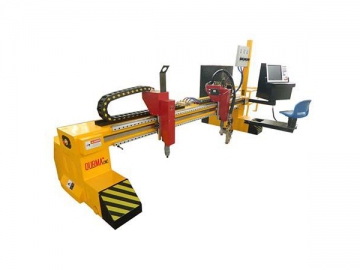 ماكينة بلازما سي أن سي لقص قطاعات الحديد  CNC Plasma Profile Cutting Machine